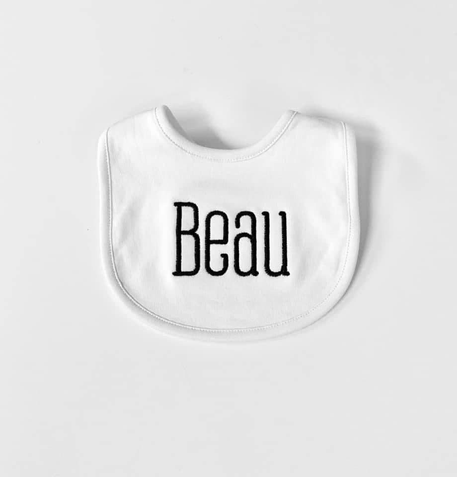 White Bib