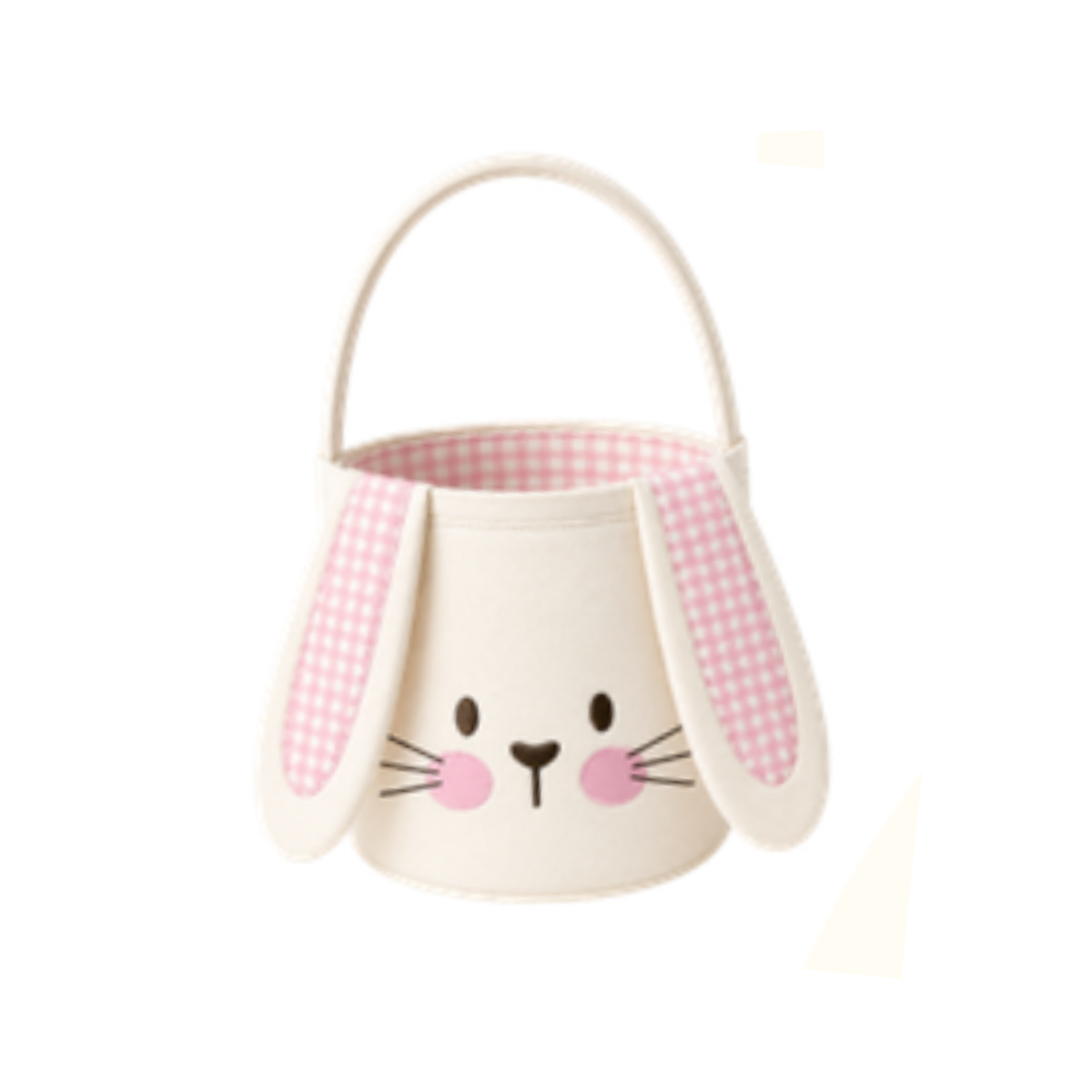Pink Easter Bunny Basket