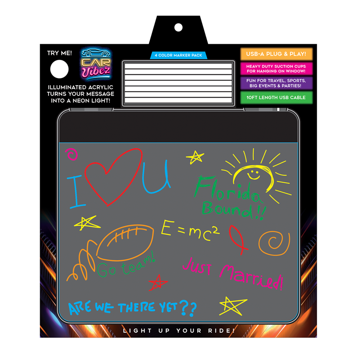 Dry Erase Glow Board Set