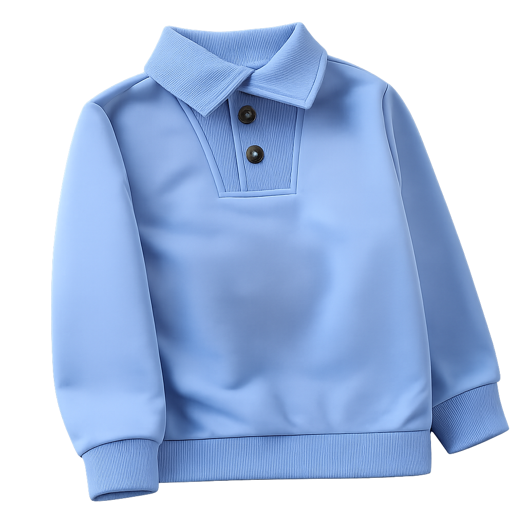 Blue Polo Sweater