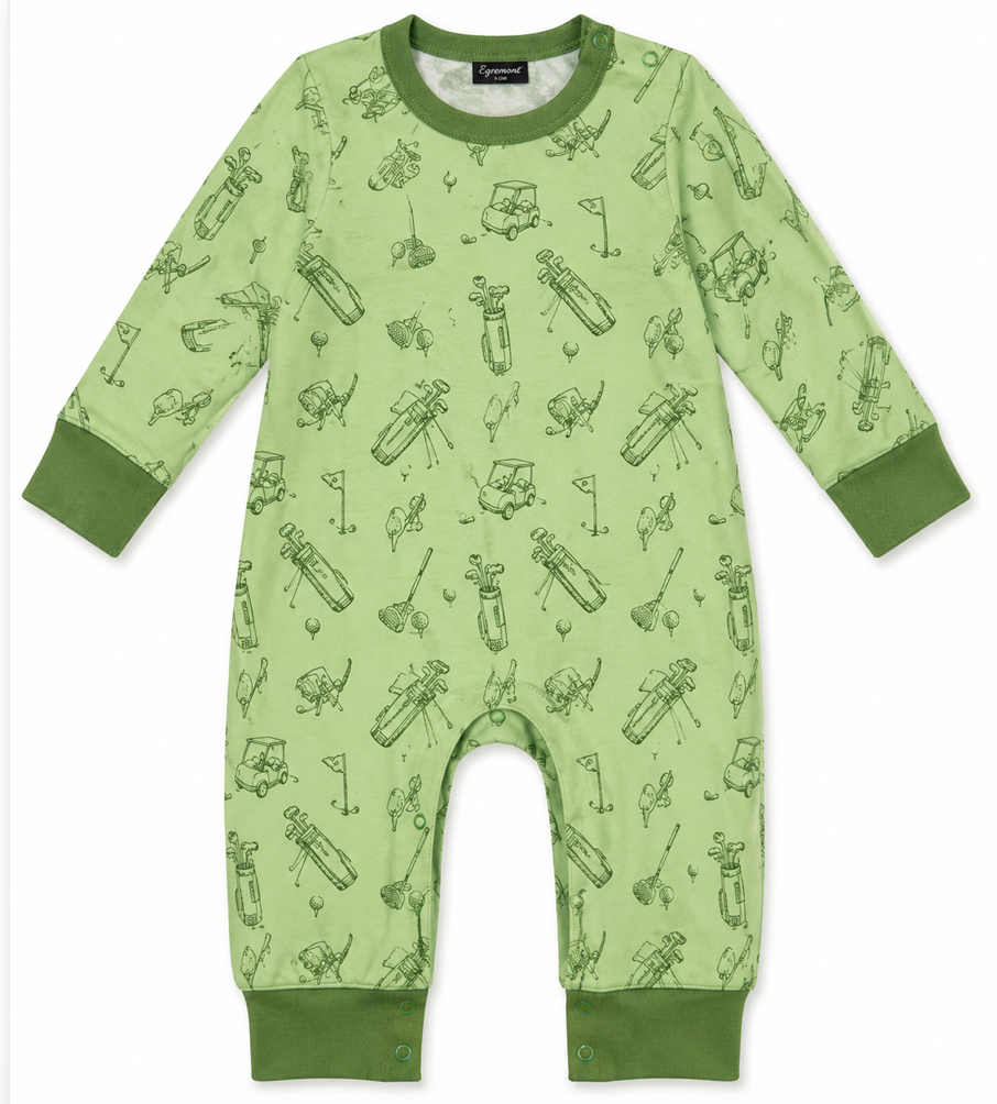 Golf Greens Boys Romper