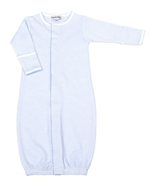 Blue Mini Stripe Converter Gown