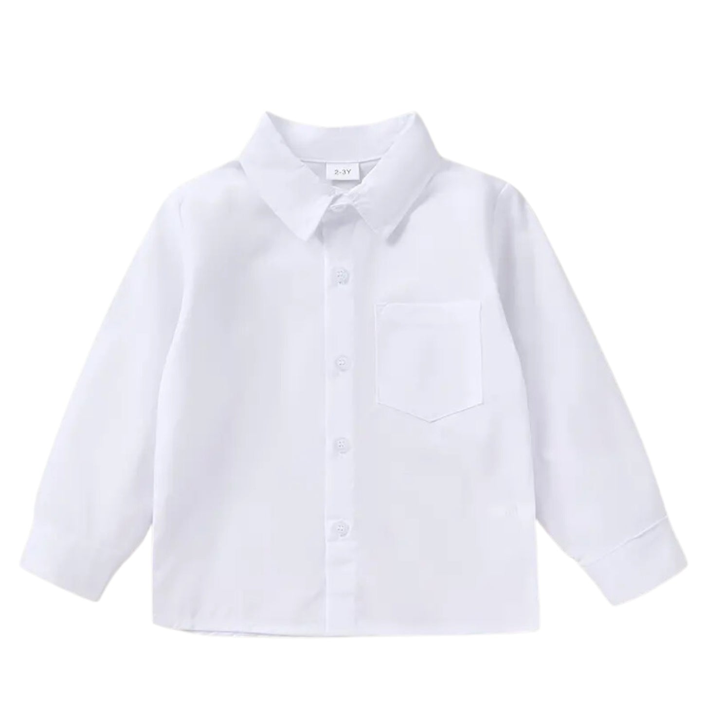 Boys White Oxford