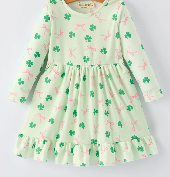 Shamrock Bow Dress