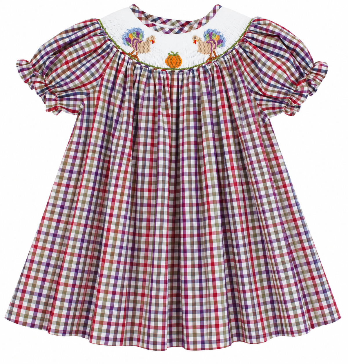 Fall Flocks Bishop Dress