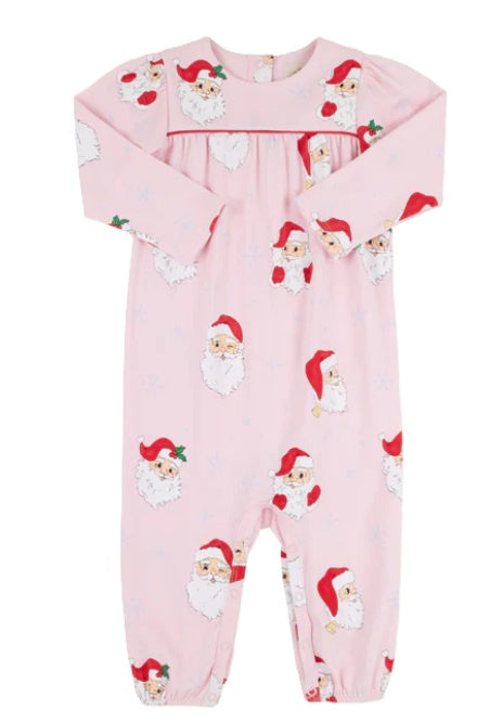 Penny's Playsuit-Dear Santa Palm Beach Pink