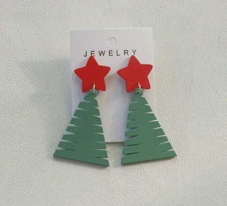 Green Christmas Tree Acrylic