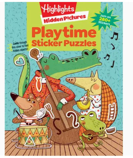 Playtime Sticker Puzzles Hidden Pictures