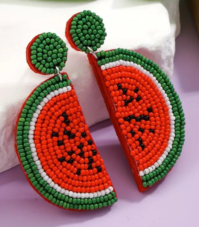 Watermelon Earrings