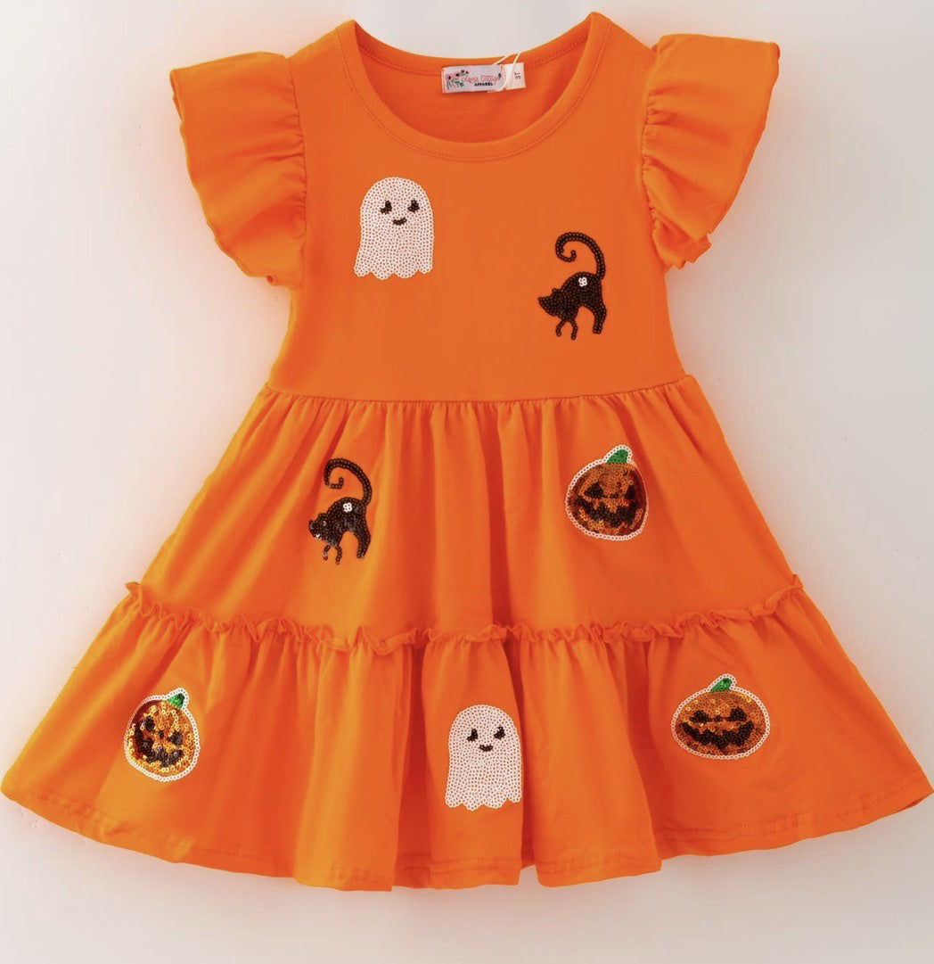 Halloween Sequin Dress