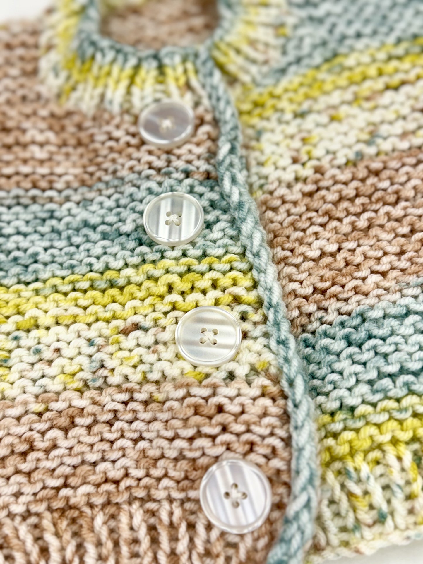Handmade Crochet Baby Cardigan- Gender Neutral