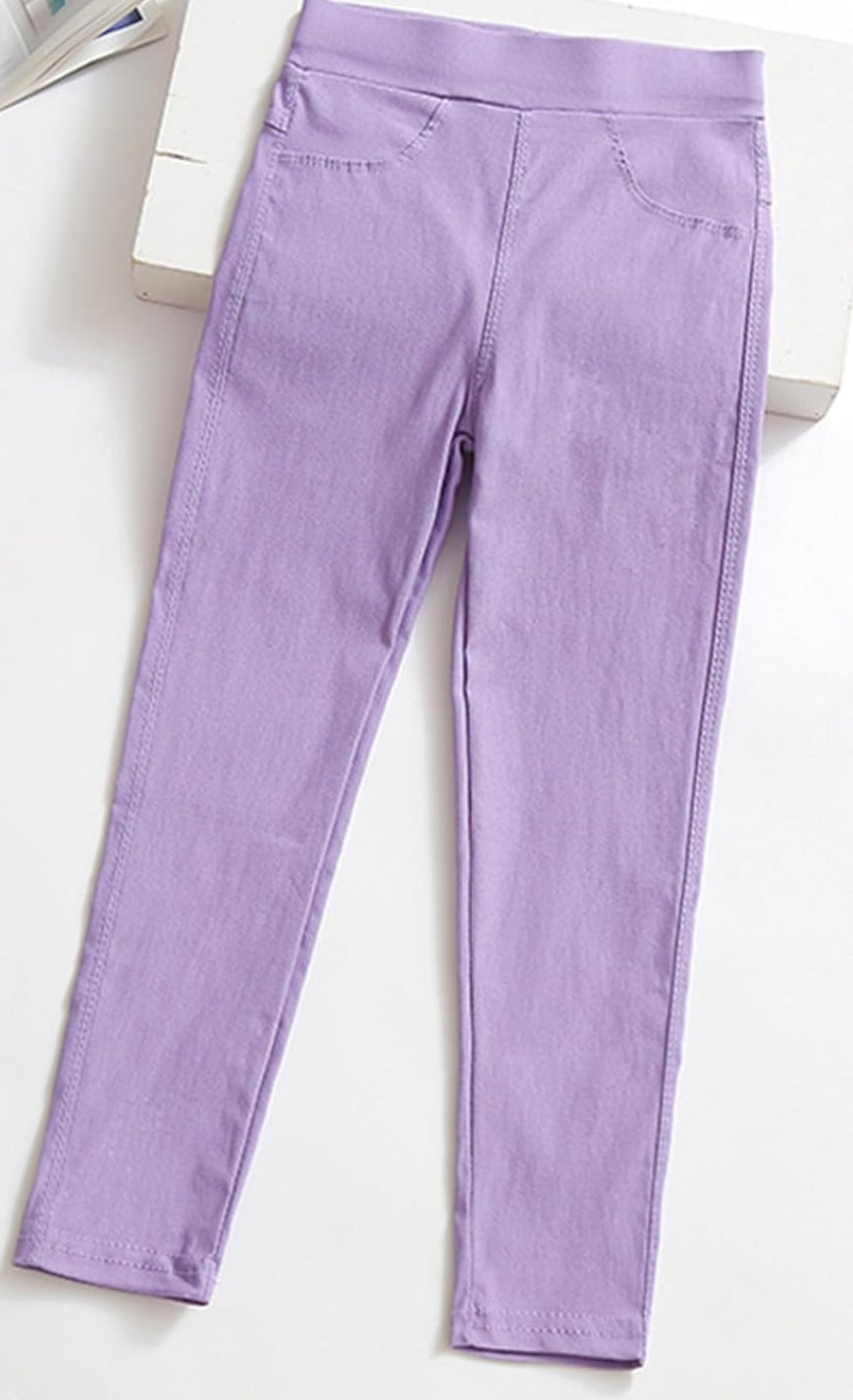 Purple Jeggings