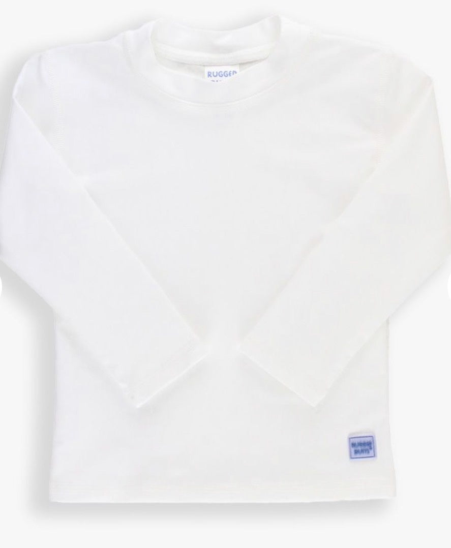 White LS Rash Guard