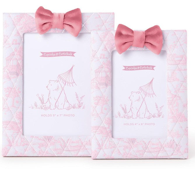 Pink Animal Toile Frame