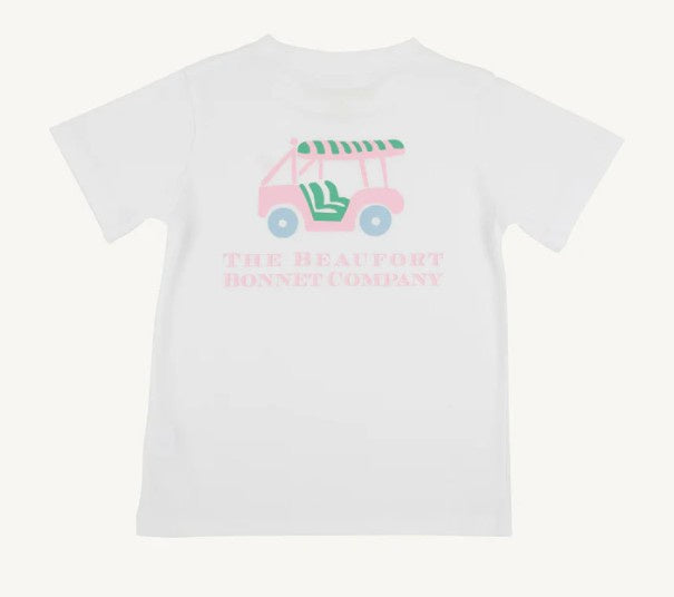 Sir Proper T Shirt- Worth Ave White Golf Cart