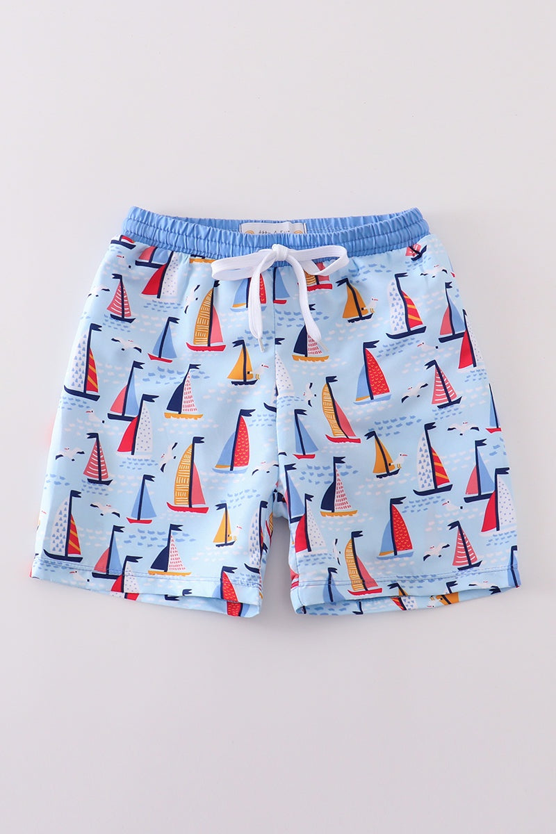 Sailboat Swim Trunk