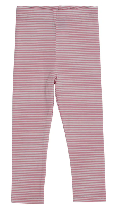 Pink Stripe Leggings