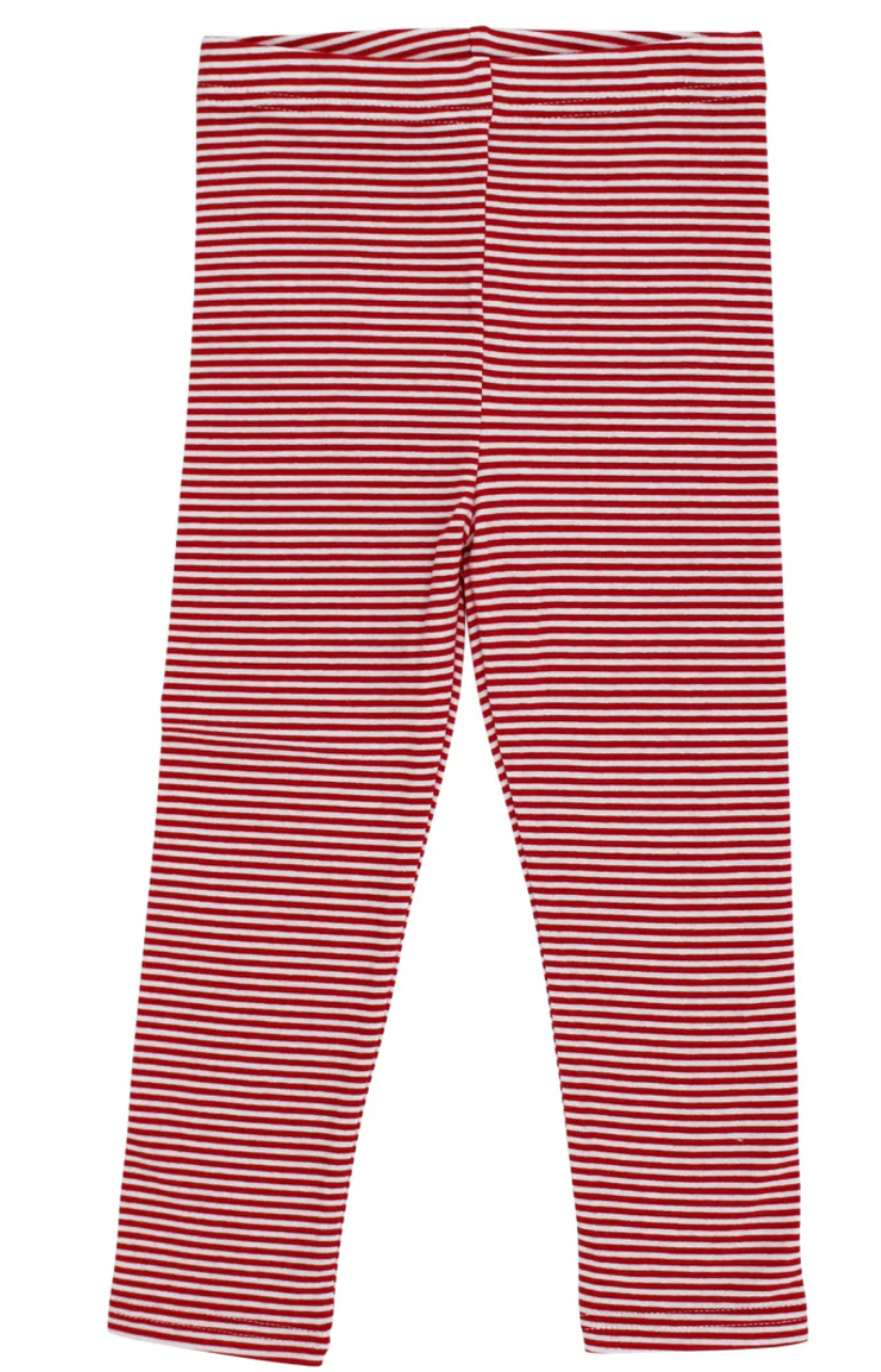 Red Stripe Leggings