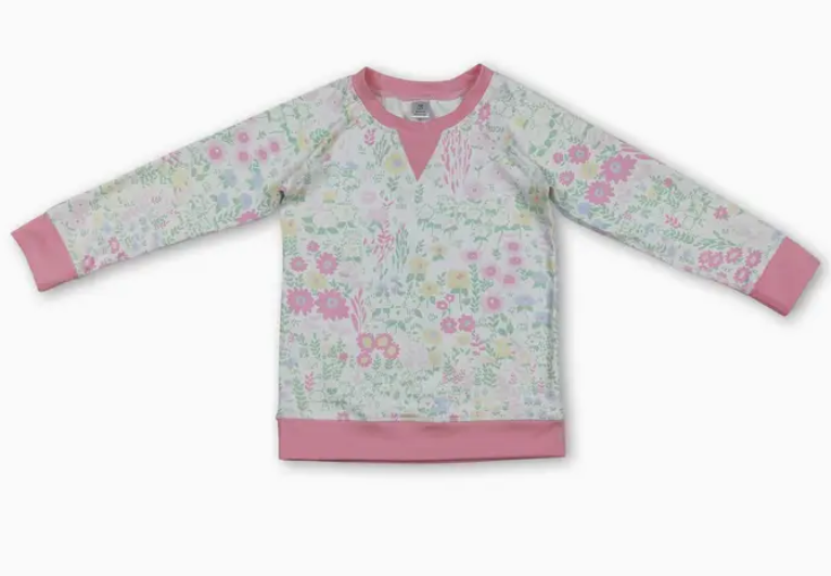 Pink Meadow Athletic Long Sleeve