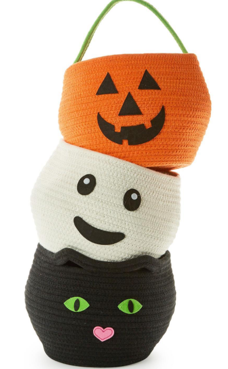 Halloween Rope Basket