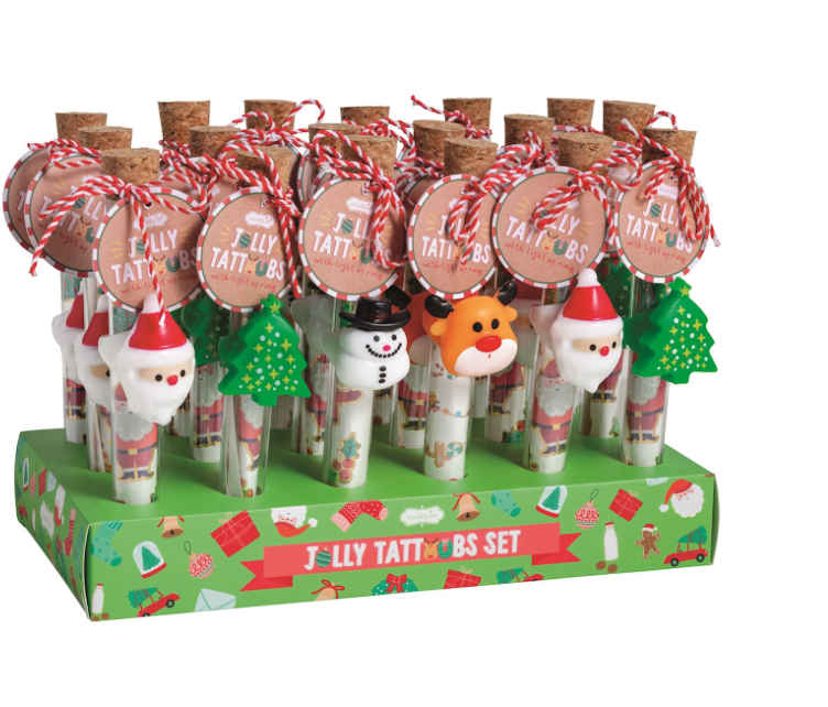 Jolly Tattoo & Ring Holiday Set