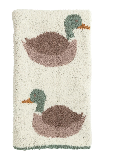 Mallard Chenille Blanket