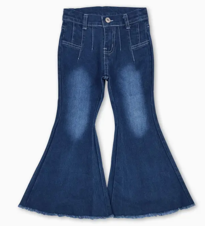Dark Wash Denim Bell Bottoms