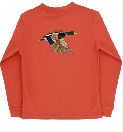 Mallard Rust Long Sleeve T Shirt