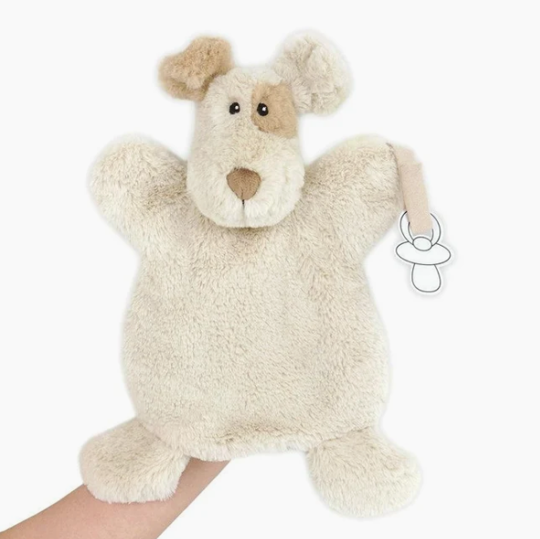 MON AMI- Bogart Puppy Paci Holder