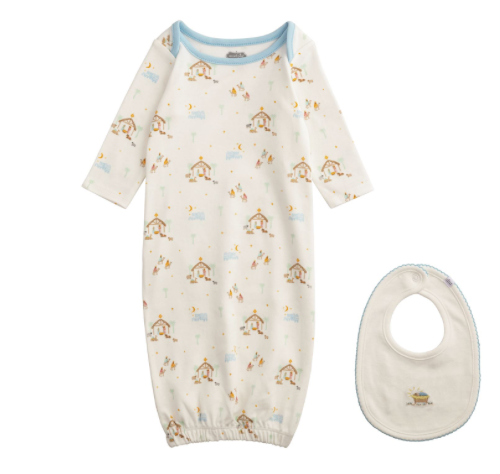 Nativity Gown & Bib Set