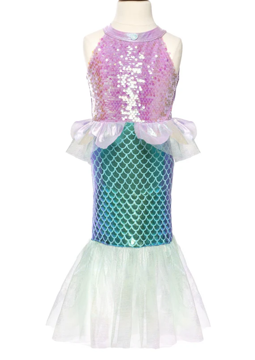 Misty Mermaid Dress Pink/Mint
