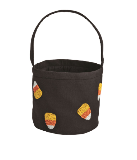 Candy Beaded Halloween Bucket