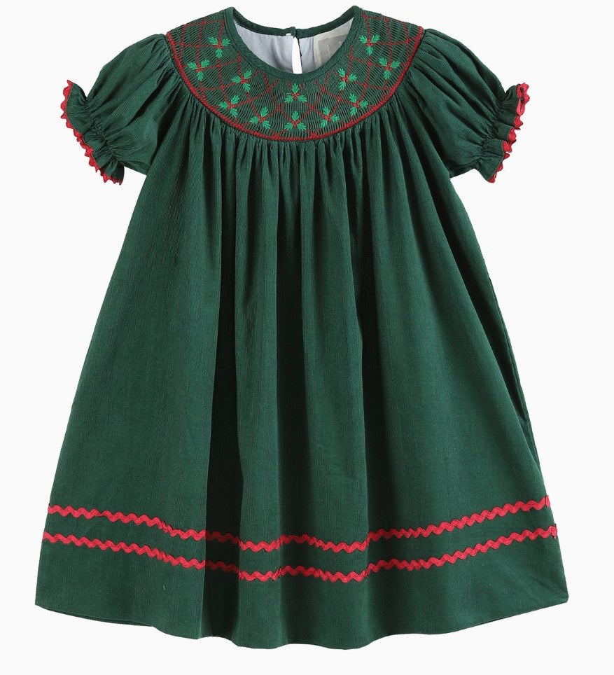 Smocked Mistletoe Bishop