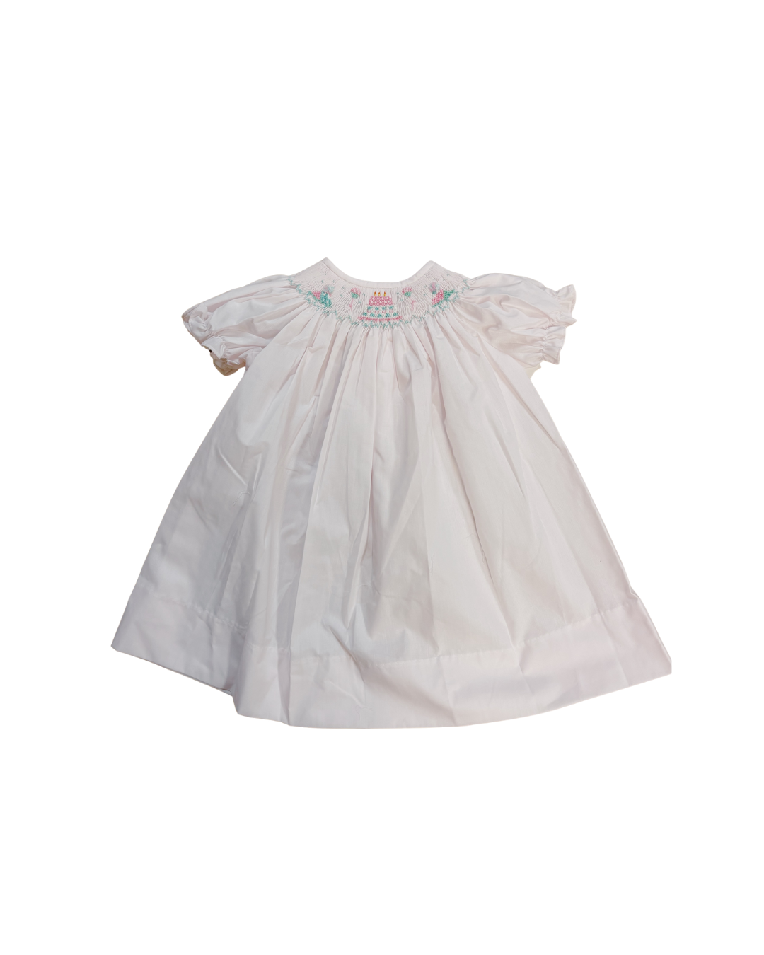 Birthday Bash Girls Smocked Dress