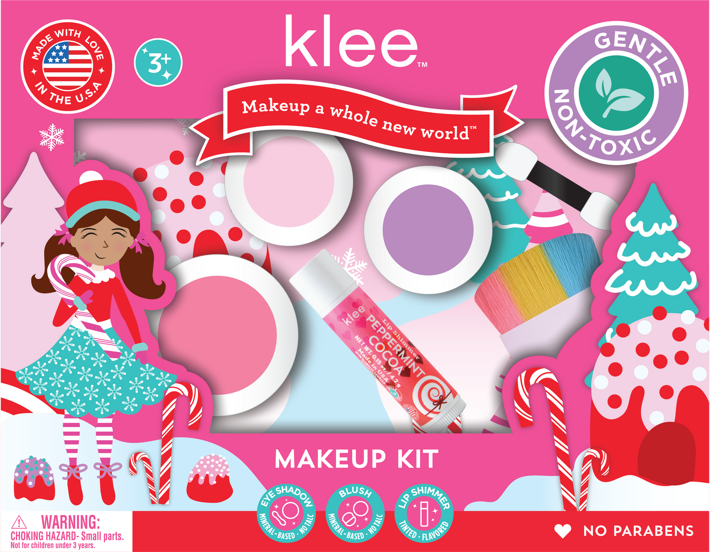 Sparkly Reindeer - Holiday Mineral Makeup Kit: Sparkly Reineer