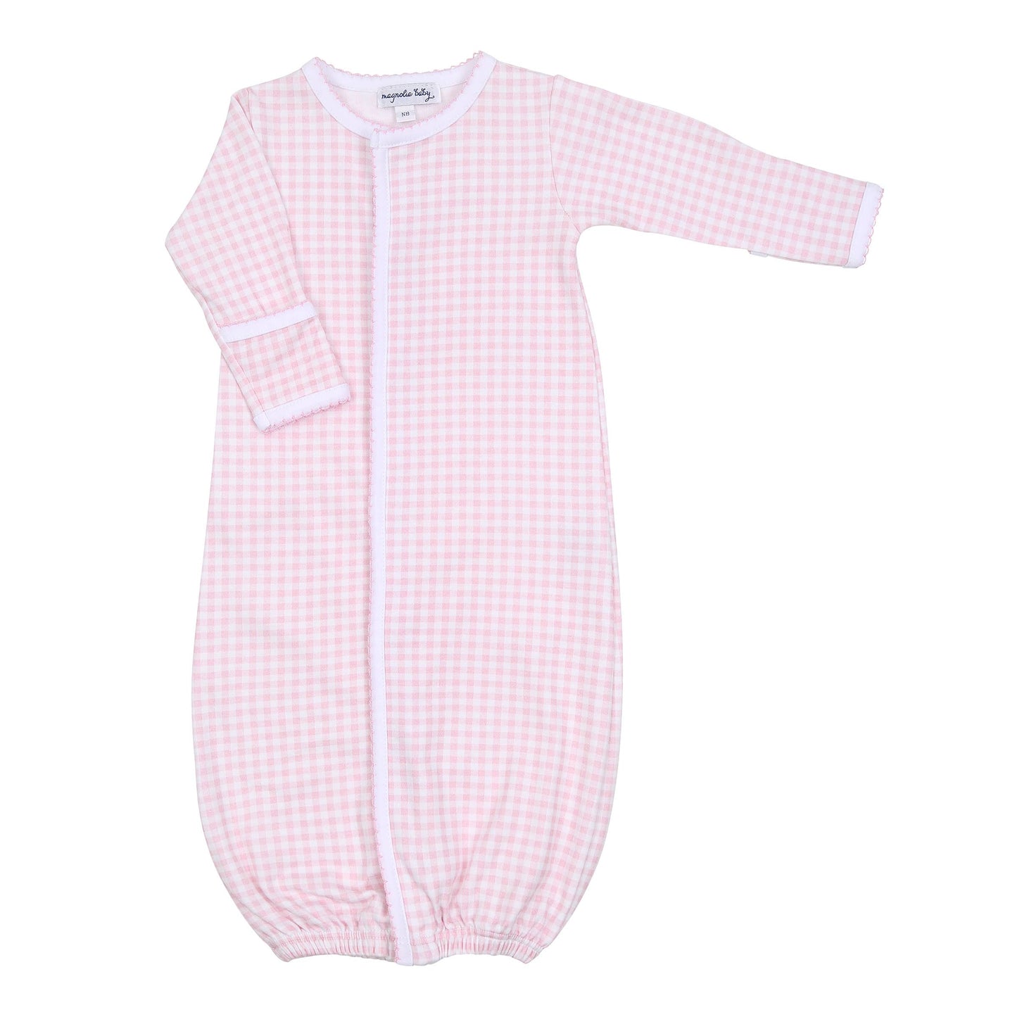 Pink Mini Checks Converter Gown