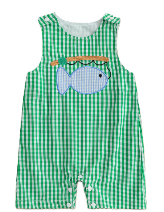 Applique Fish Romper