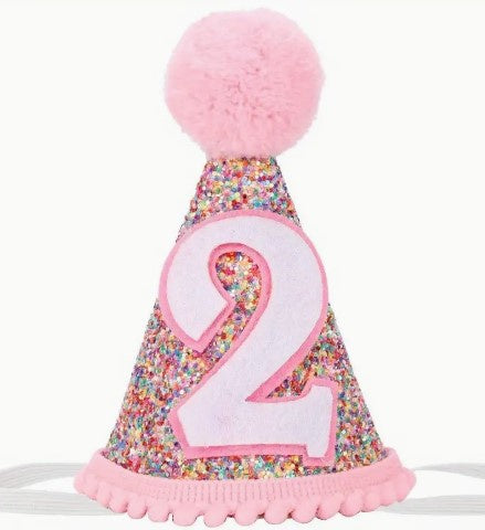 Glitter Birthday Hat