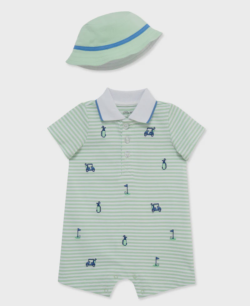 Golf Romper & hat