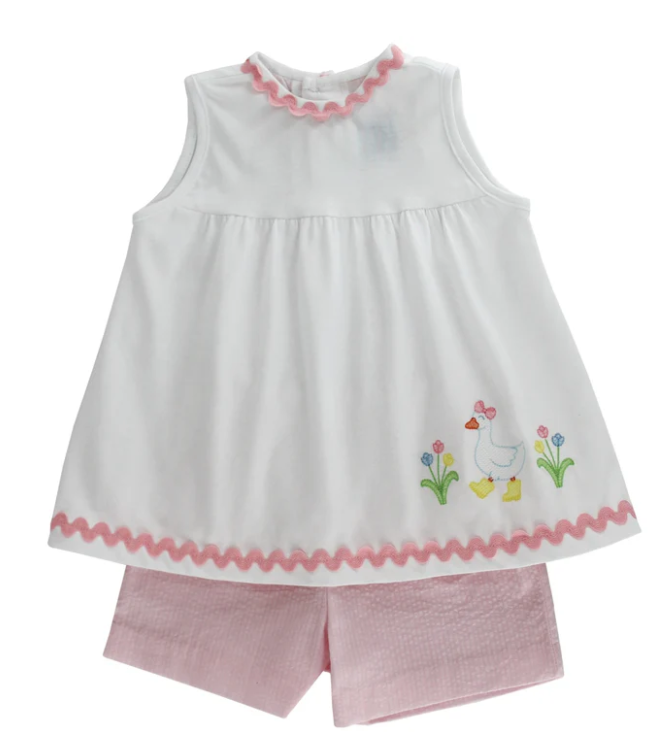 Bailey Boys- Goose in Boots Short Set