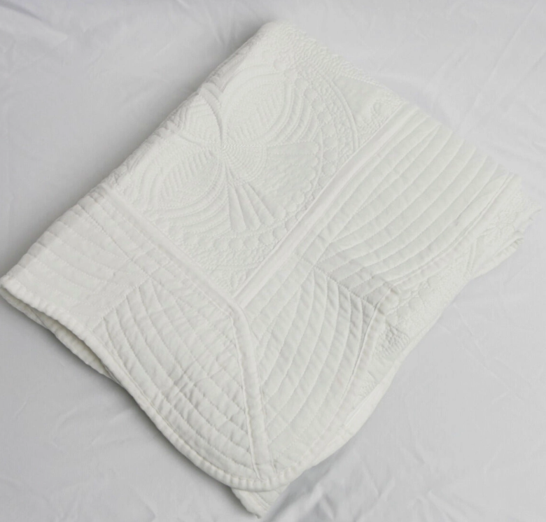 Monogram Quilt with Crest