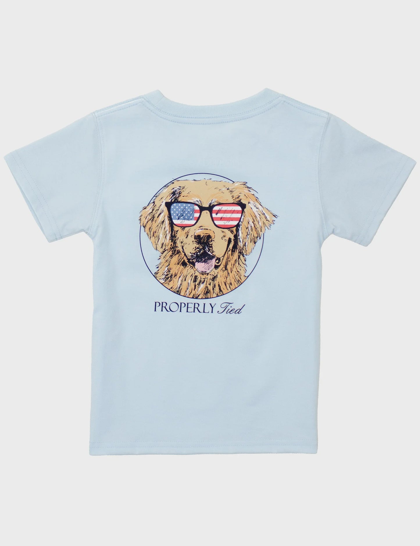 Boys Patriot Dog T-Shirt
