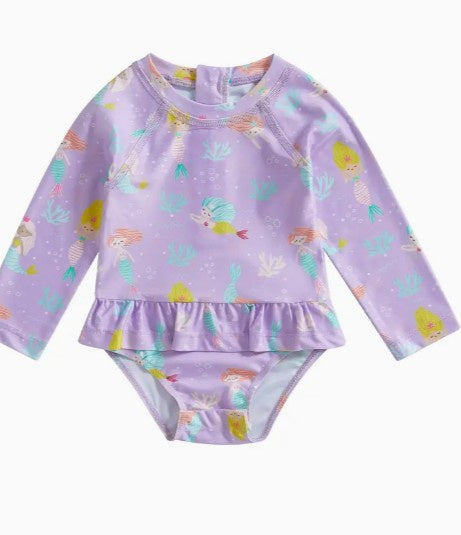 Purple Mermaid Swim