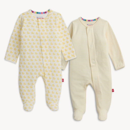 Magnetic Me Organic Cotton Yellow Duck Set