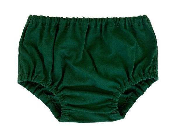 Green Velvet Diaper Cover