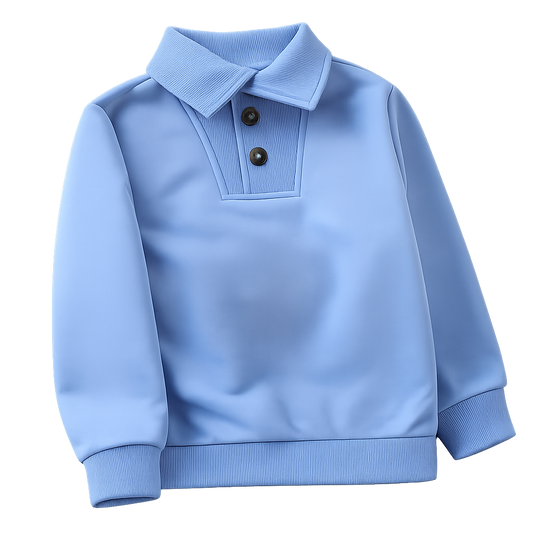 Blue Polo Sweater