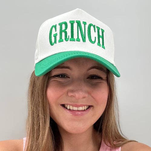 Grinch Trucker Hat