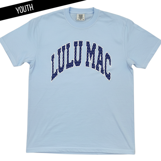 Lulu Mac Chambray Dot T Shirt