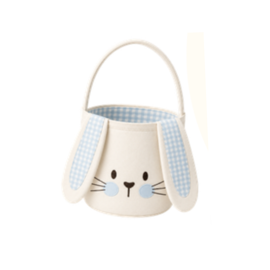 Blue Easter Bunny Basket