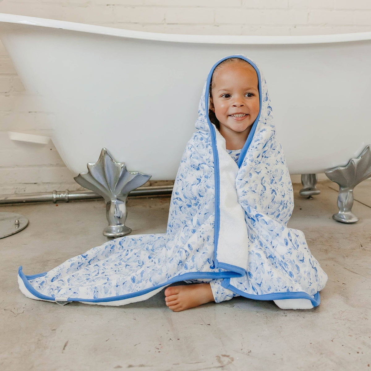 Premium Big Kid Hooded Towel - Priscilla